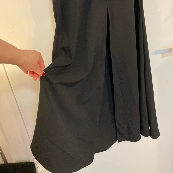 AQUA Bloomingdale Scuba Crepe Mermaid Gown - Picture 7 of 10